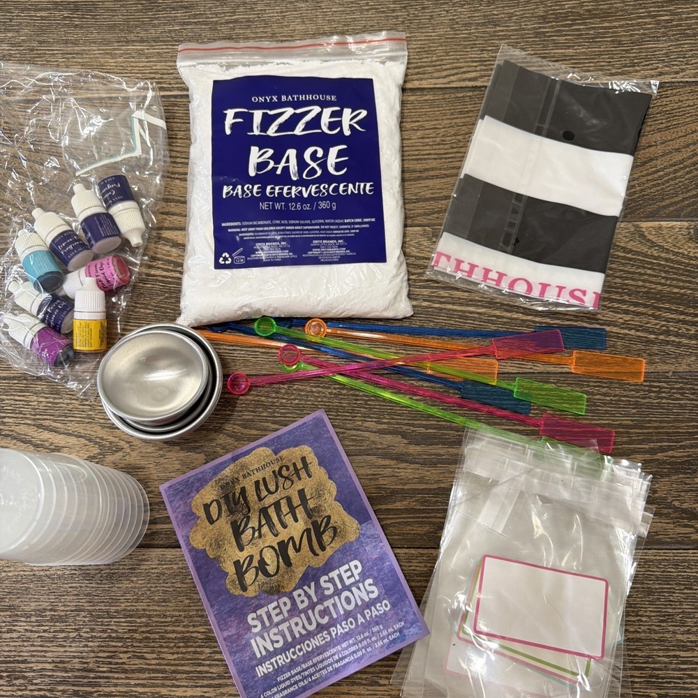 Bath Bomb/Fizzie‎ Kit Craft Fun With Kids! DIY Lush Bath Bomb Kit FUN FUN FUN